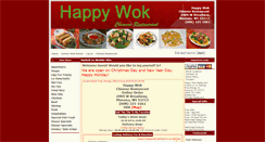 Desktop Screenshot of happywokdelivery.com